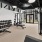 a gym with exercise equipment